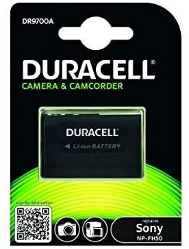 Duracell Li Ion Rechargeable Battery Mah For Sony Np Fh Np Fh