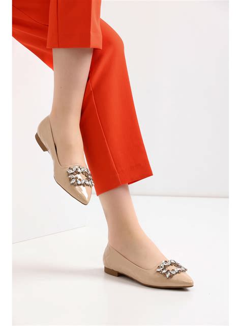 Nude Flat Shoes