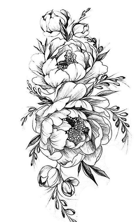 Pattern Flower Drawing With Colour Best 25 Flower Tattoo Designs Ideas On Pinterest Forearm