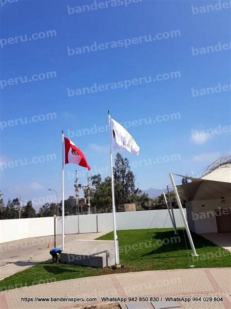 fabricacion instalación de astas para empresas banderasPerú 1 1 Venta