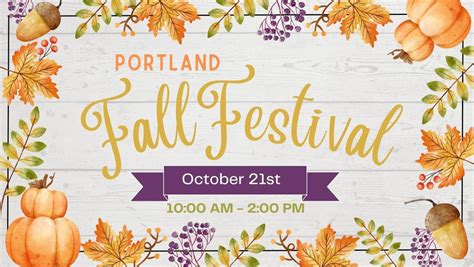 Portland Fall Festival Experience Robertson County