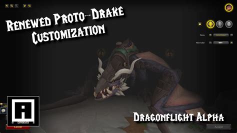 World Of Warcraft Dragonflight Alpha Renewed Proto Drake