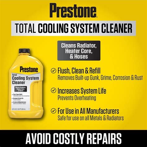 Prestone Total Cooling System Cleaner Ml Lazada Indonesia