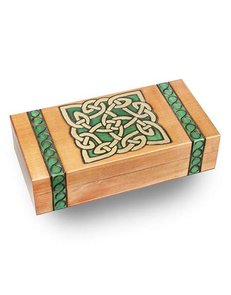 Long Celtic Knot Box Irish Crossroads