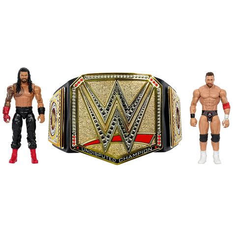 Wwe Roman Reigns Vs La Knight Action Figure And Undisputed Champion