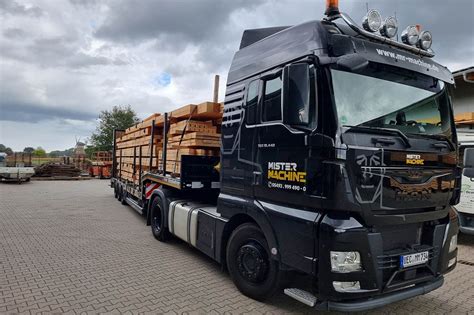 MAN TGX440 Mit Tieflader