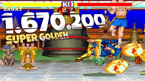 Street Fighter 2 Hack 💥 Super Golden Hardest Arcade 💥 Sagat Power