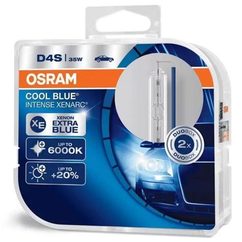 OSRAM Xenarc Cool Blue Intense D4S Xenon HID Bulb PowerBulbs UK