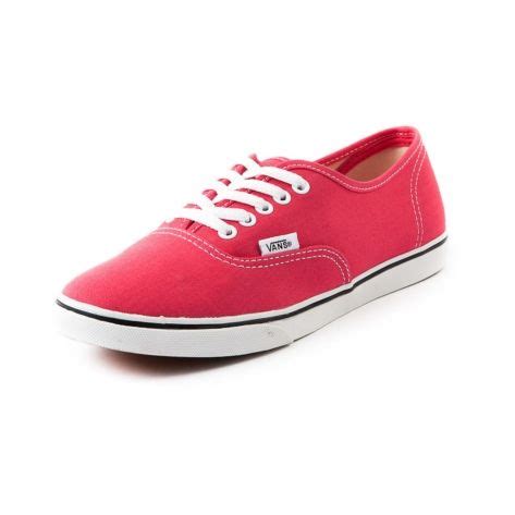 Shop for Vans Authentic Lo Pro Skate Shoe in Pink White at Journeys ...