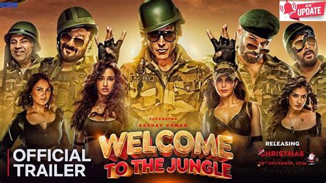 Welcome To The Jungle Official Trailer Akshay Kumar Sanjay Dutt