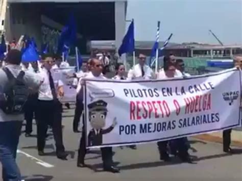 Pilotos De Copa Aprueban Llamado A Huelga Y Protestaron En Tocumen