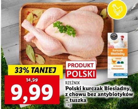 Kurczak Rzeźnik 33 TANIEJ promocja Lidl Ding pl