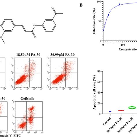 Fa 30 Can Inhibit Cell Proliferation And Induce Cell Apoptosis A The Download Scientific