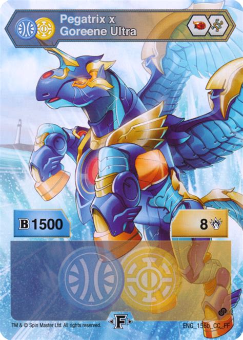 Aquos Aurelus Pegatrix X Goreene Ultra Fusion Force The Bakugan Wiki