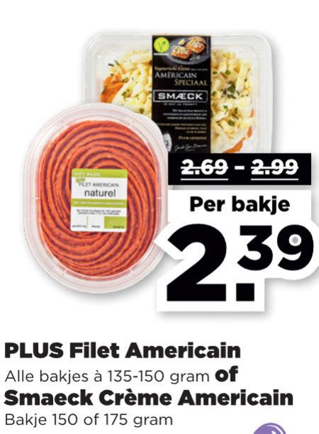 Filet Americain Folder Aanbieding Bij Plus Details