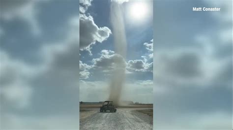 Swirling Dust Devil Caught On Video In Arkansas YouTube