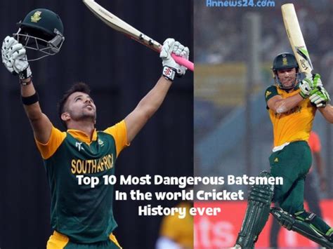 Top 10 Most Dangerous Batsmen In The World Cricket History Ever