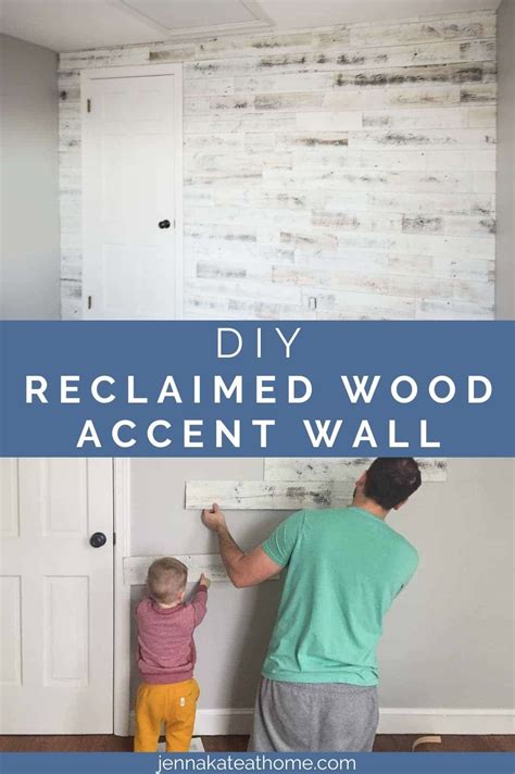 How To Create And Install A DIY Reclaimed Wood Accent Wall