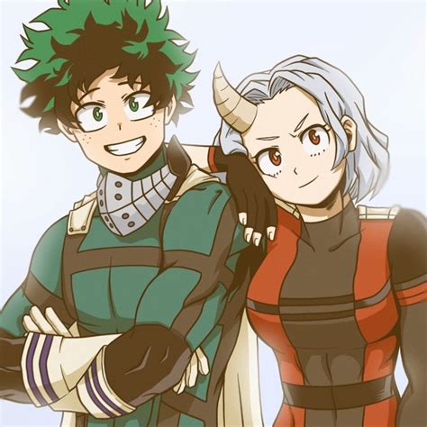 Eri And Deku All Grown Up In 2021 Eri And Deku Eri Fanart My Hero ...