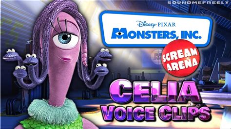 All Celia Voice Clips Monsters Inc Scream Arena All Voice Lines