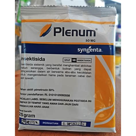 Jual Insektisida Plenum Wg Gram Grup B Syngenta Shopee Indonesia