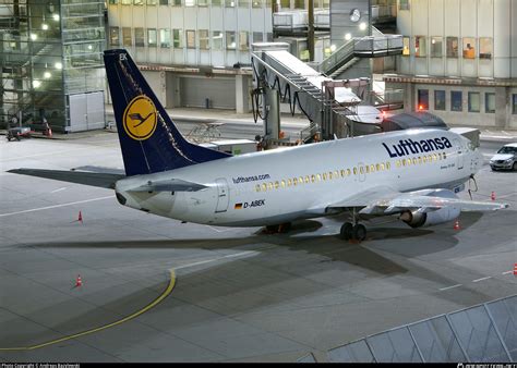 D ABEK Lufthansa Boeing 737 330 Photo By Andreas Bazylewski ID 196410