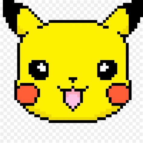 Pikachu Minecraft Pixel Art Drawing Image, PNG, 1200x1200px, Pikachu ...