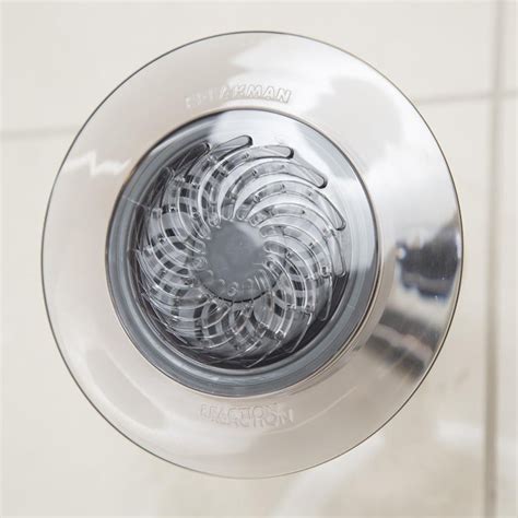 Speakman Reaction Smokey Gray 5.5-in Round Fixed Shower Head 2.5 GPM in the Shower Heads ...