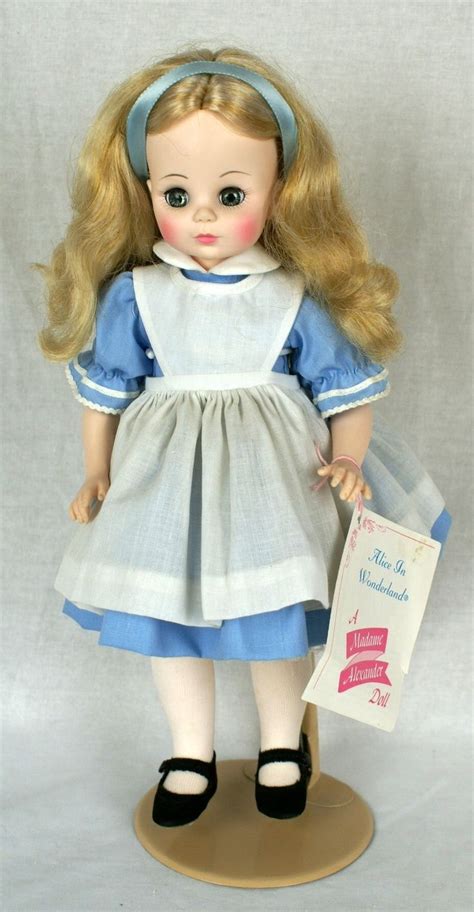 Madame Alexander Dolls 1960s Vintage Madame Alexander Alice In Wonderland Doll 1960 S Origina