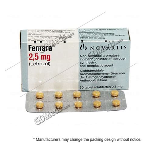 Femara 25mg 30 Tablet Gdmedz