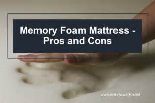 Memory Foam Mattress - Pros and Cons (Should you buy it?)