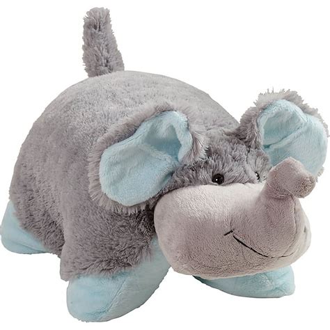 Pillow Pets 18" Signature Nutty Elephant Stuffed Animal Plush Toy ...