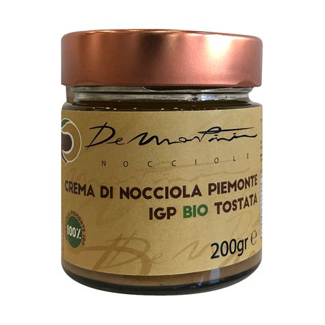 Crema Nocciola Tostata Gr Demartini Creme Dolci Il Punto Bio