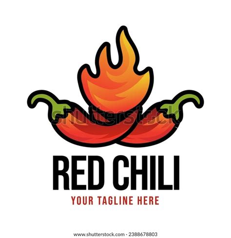 Diseños Del Logo Red Hot Chili Vector De Stock Libre De Regalías 2388678803 Shutterstock