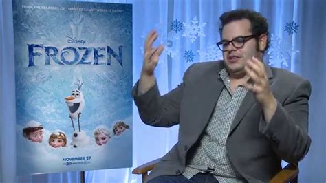 Frozen Josh Gad Olaf Interview Youtube