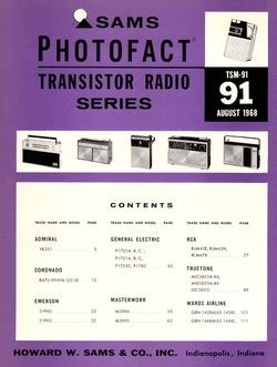 SMC ELECTRONICS Sams Photofact Service Manuals Books Transistor