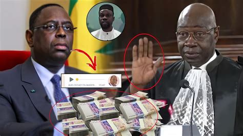 URGENT Macky Sall Report des élections Badio Camara Finalement a