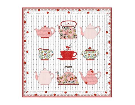 Sweet Tea Quilt Kit And Pattern Featuring All My Heart By J Wecker