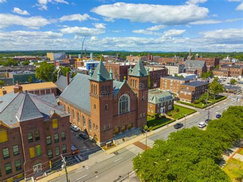 Nashua Downtown New Hampshire Usa Stock Image Image Of Culture