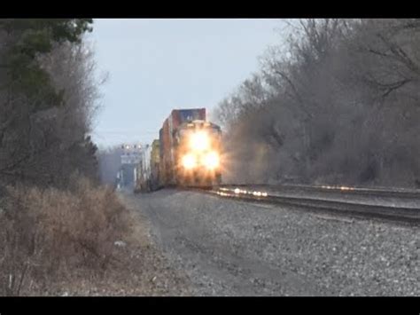 Small CSX Intermodal Eastbound Into Buffalo NY On The CSX Buffalo