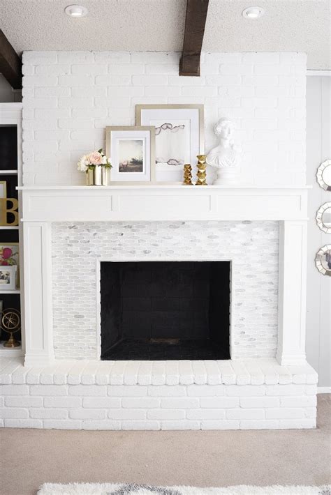 Marble Subway Tile Fireplace Surround – Mriya.net