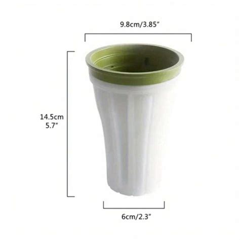 Pc Reusable Plastic Smoothie Cup With Built In Straw Homemade