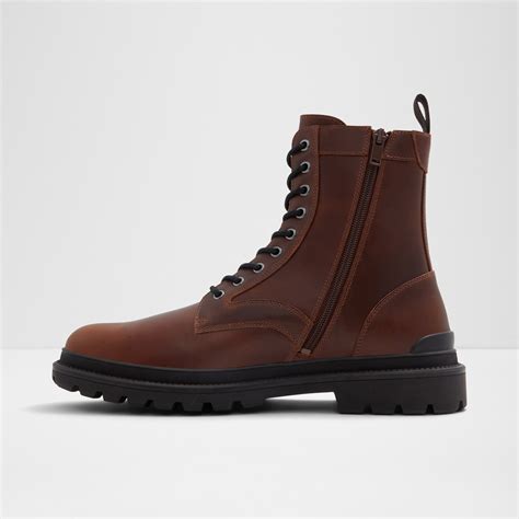 Botas Para Homem Em Pele Cognac MUULER220001043 ALDO Portugal