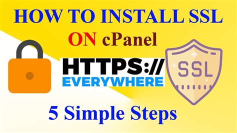 5 Simple Steps To Install Ssl Certificate For Your Site Youtube