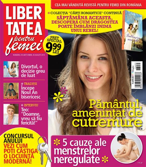 Revista Libertatea Pentru Femei Pamantul Amenintat De Cutremure