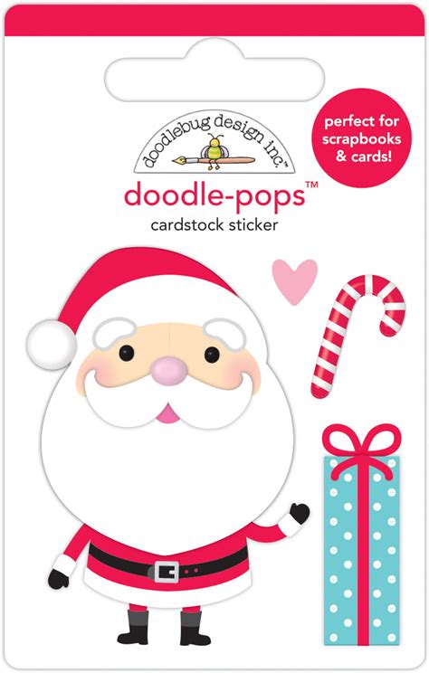 Doodlebug Design Doodle Pops Hello Santa Hobbyresort