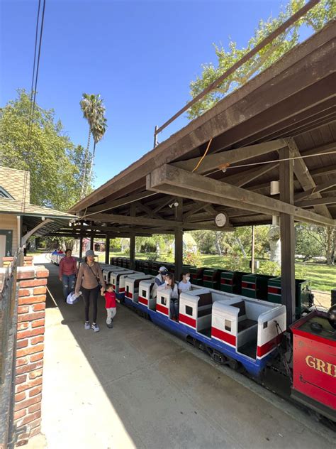 Griffith Park & Southern Railroad Train Ride Los Angeles