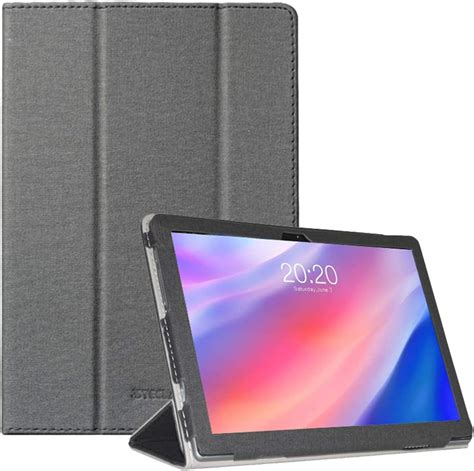 RLTech Coque Pour Teclast P20HD Teclast M40 Pro Ultra Slim PU Cuir