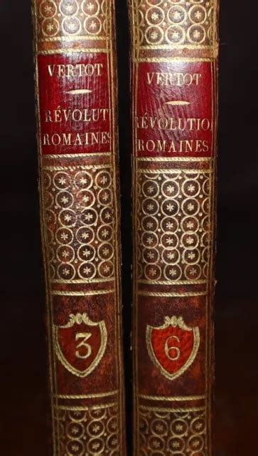 1796 HISTOIRE DES Révolutions De la République Romaine Vol 3 6