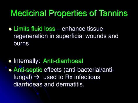 PPT - TANNINS PowerPoint Presentation, free download - ID:1315931